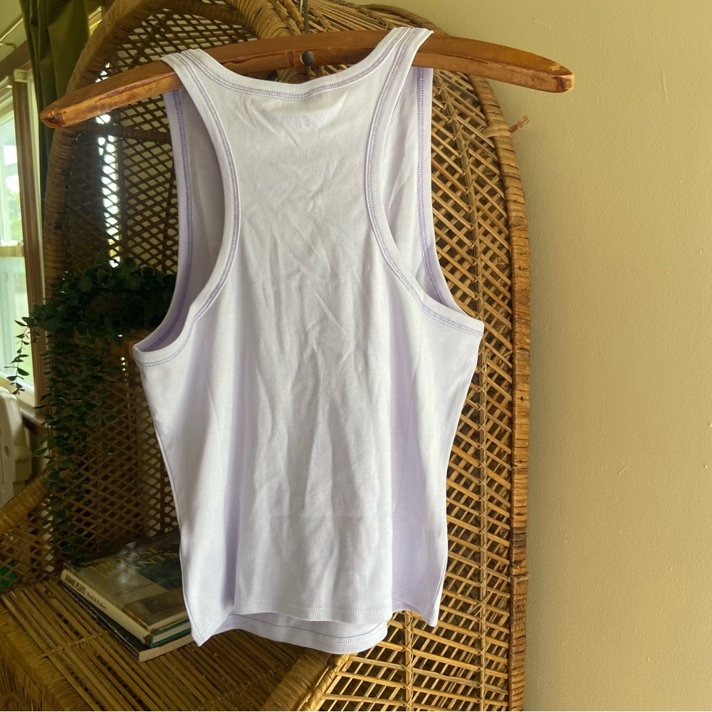 NWT Florence By Mills Ribbed Racerback Tank - Picture 5 of 7